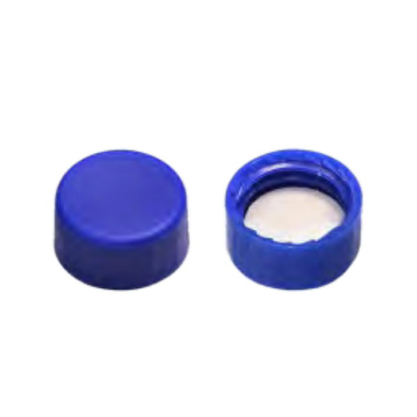 9mm Short Screw PP Cap, Closed-top