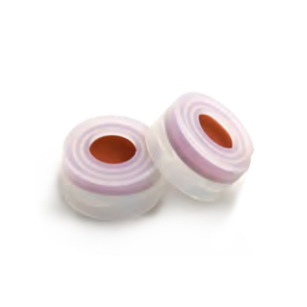 11mm Natural Snap-top PE Cap, 6mm Centre hole