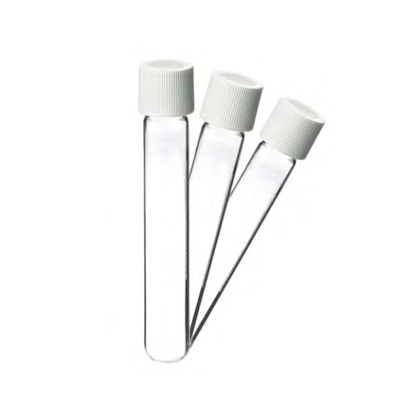 10mL Clear test tube for Water Analysis, Round Bottom